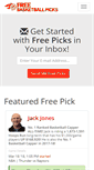 Mobile Screenshot of basketballfreesportspicks.com